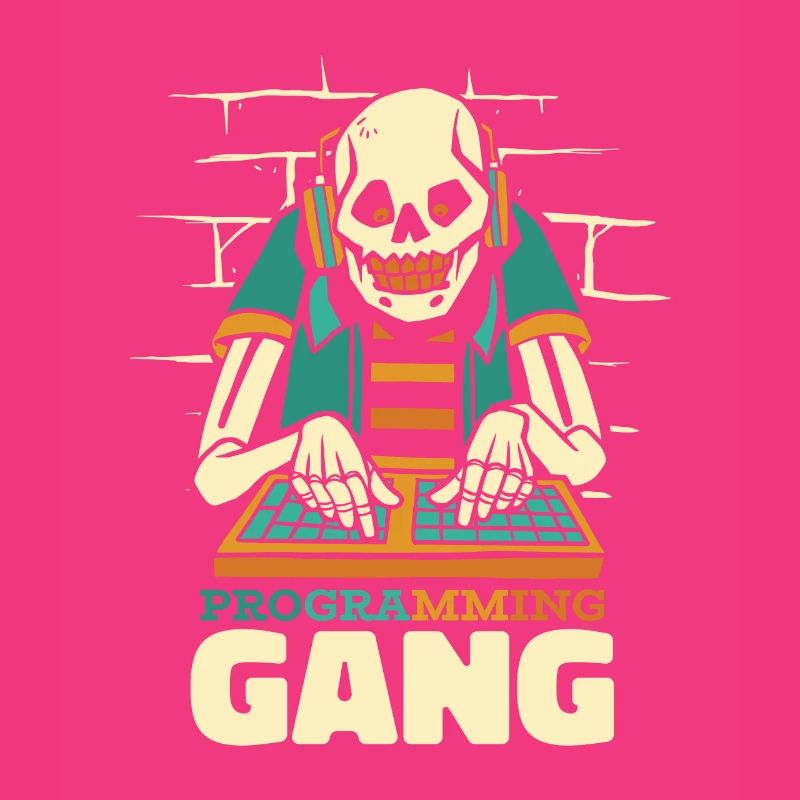 Développeur Coder Programmeur Squelette