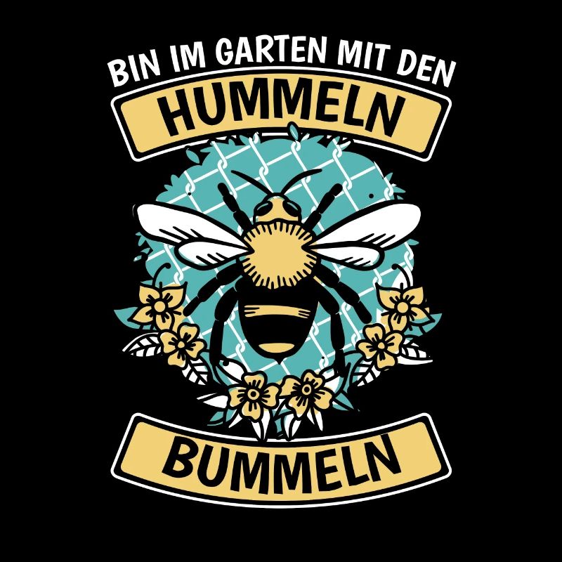 Hobby gardener garden bumblebee