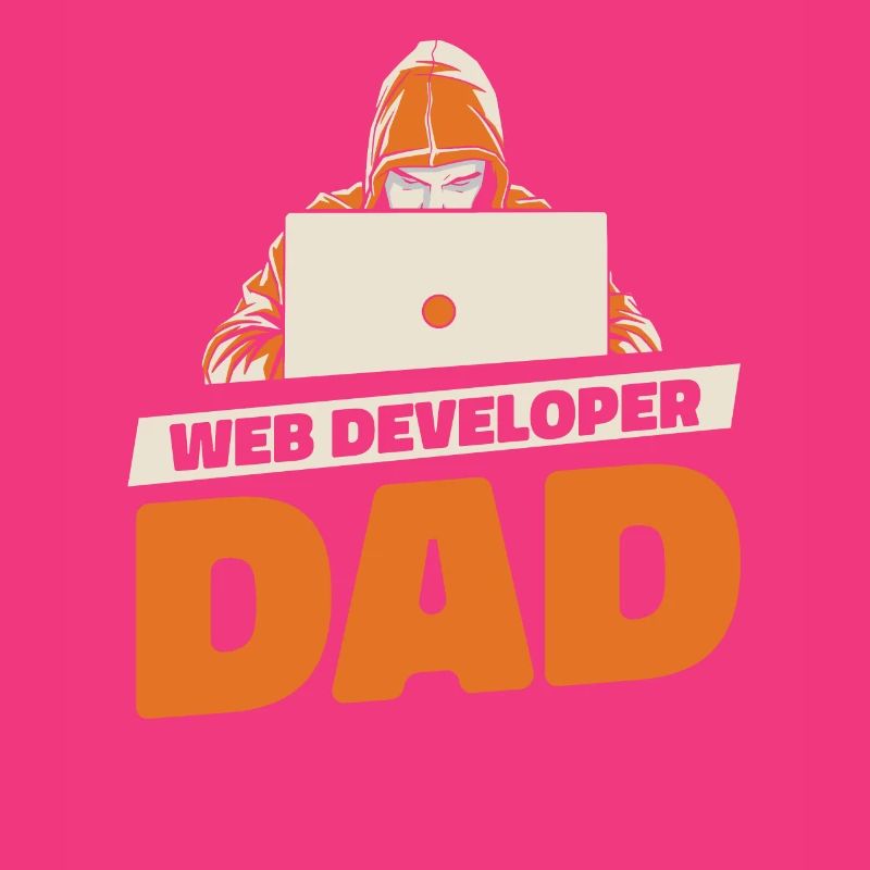 Web Entwickler Webdeveloper Vater