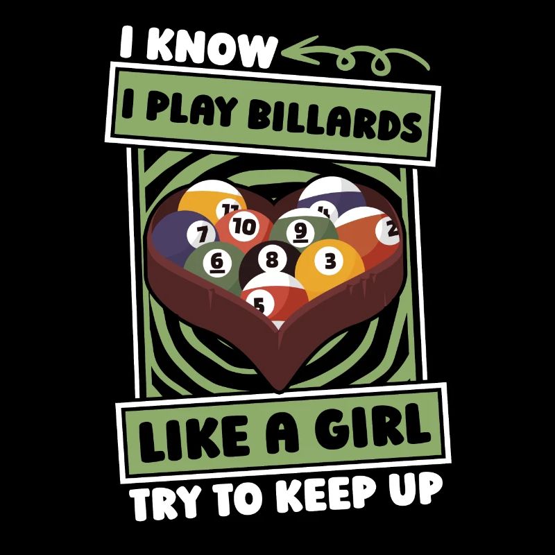 Billard Mädchen