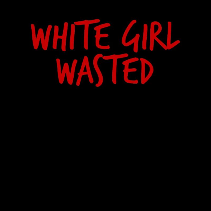 Das wei�e M�dchen verschwendete lustige Warnwarnun