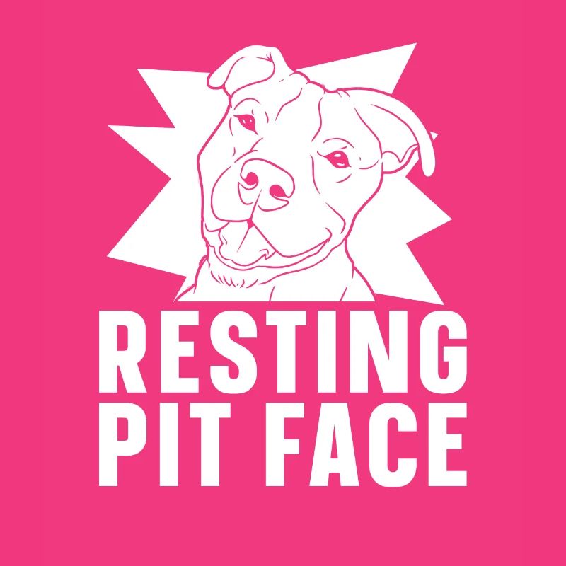 Pitbull Pitbull Verbot Resting Pit Face