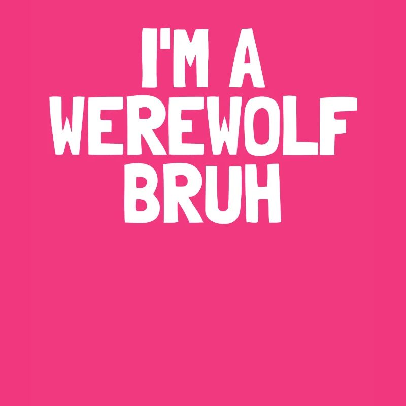 Ich bin ein Werwolf Bruh Halloween Boys Werwolfein