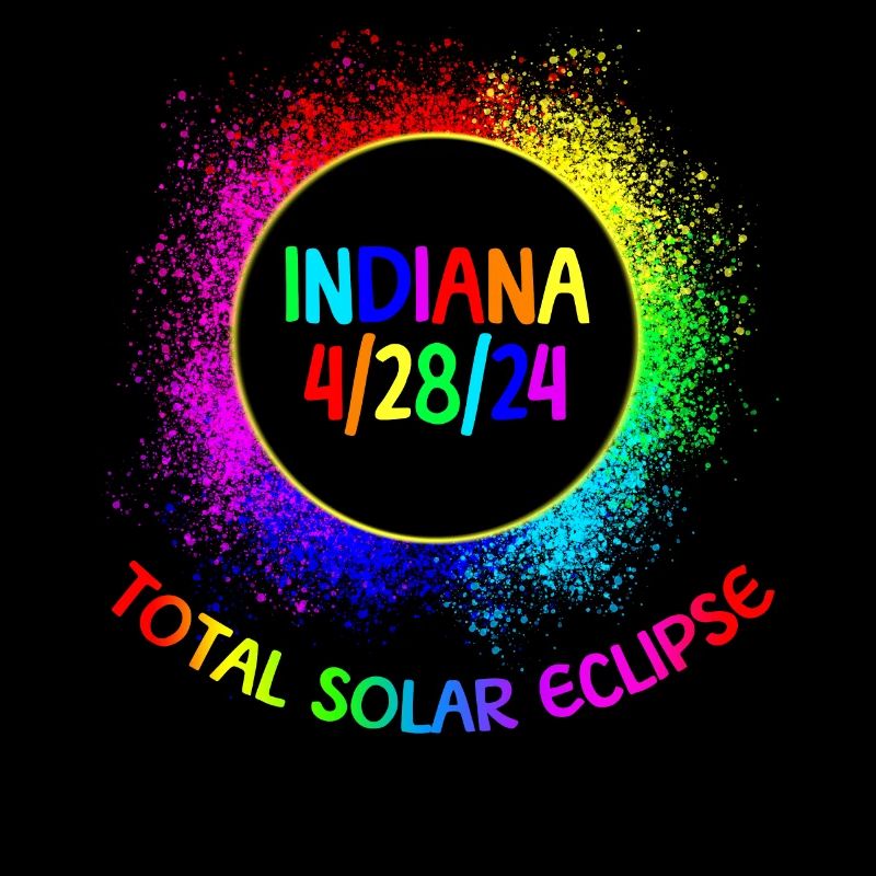 Total Solar Eclipse Indiana 28.04.24 Kinderfinster