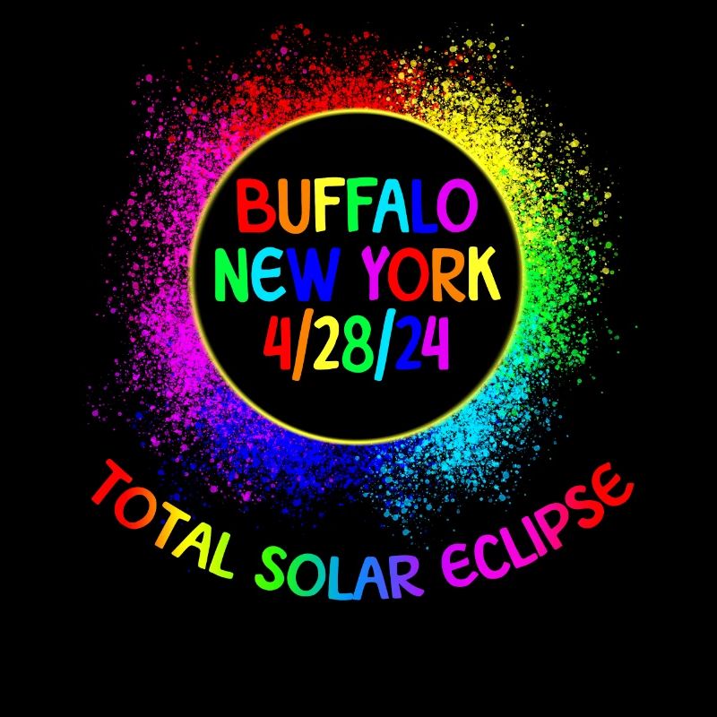 Total Solar Eclipse Buffalo New York 4/28/24 Kinde