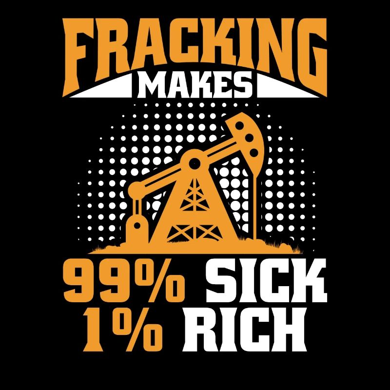 Ölfeld Bohrinsel Fracking