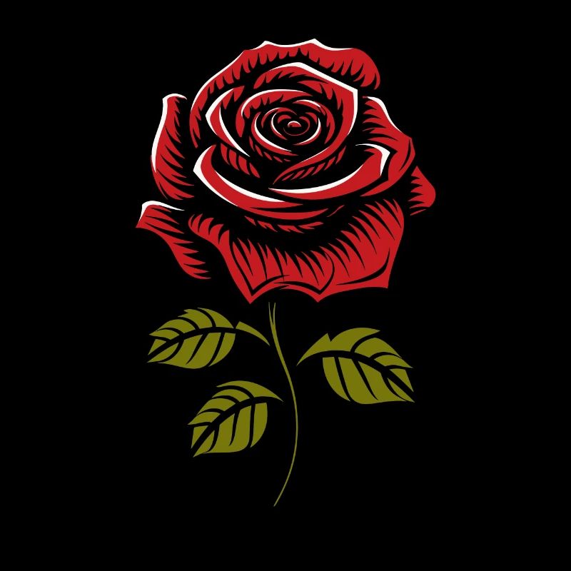 Rote Rose Goth Cool