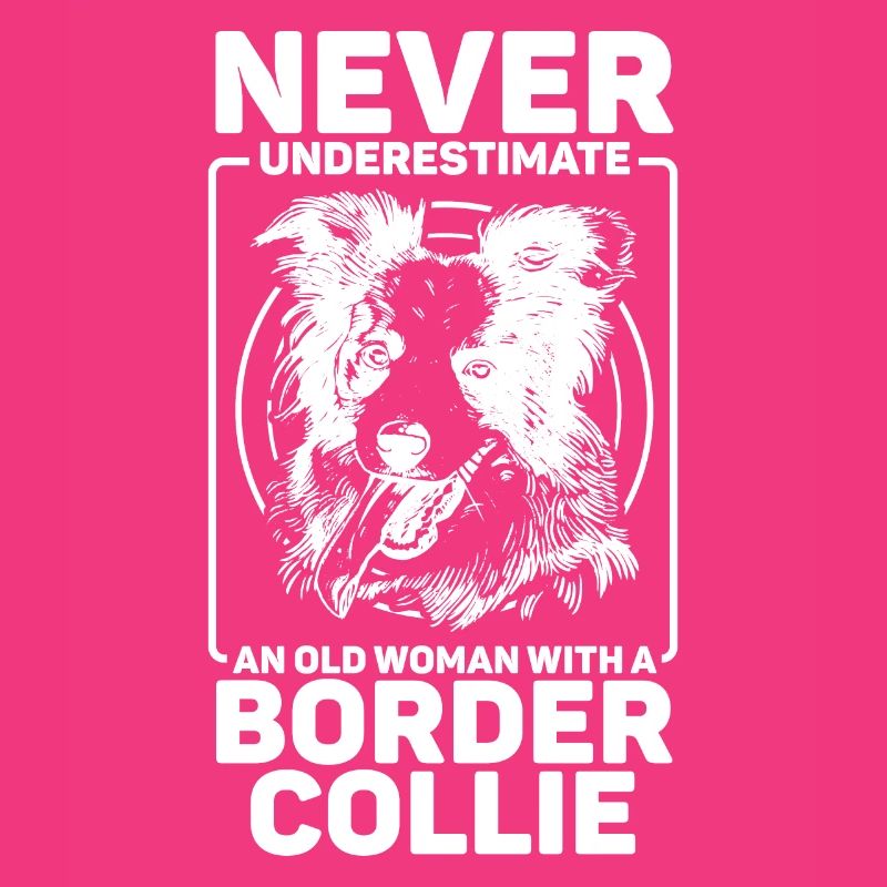 Conception unique de border collie pour