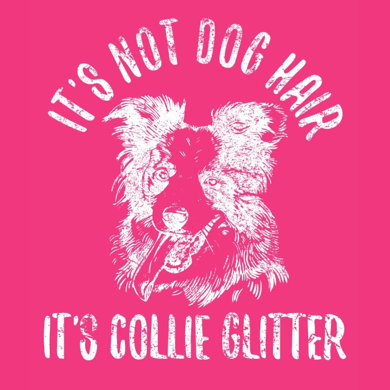 Conception unique de border collie pour
