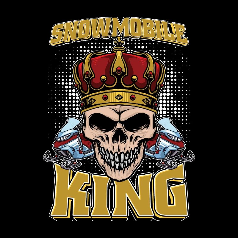 Snowmobile Snowmobile Skull
