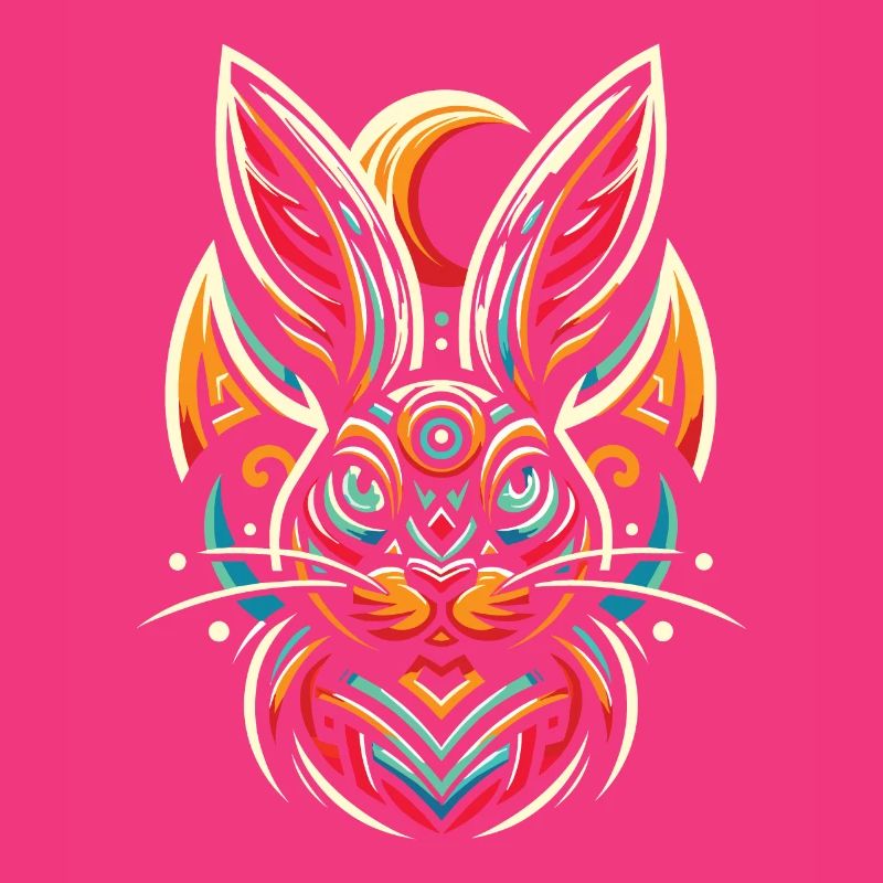 Bunny Rabbit Moon Phases
