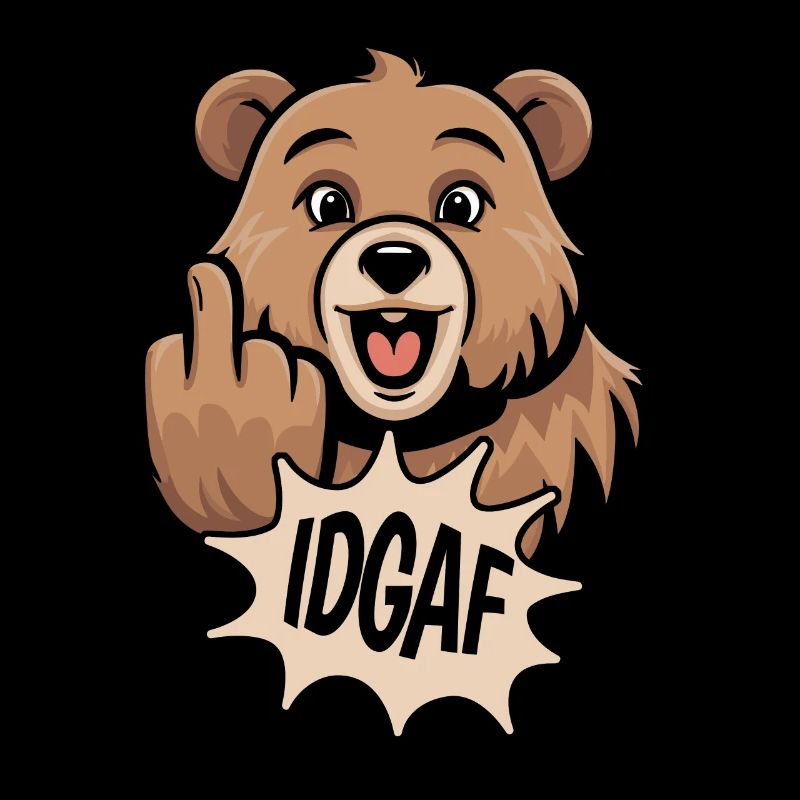 Bear Brown Bear Idgaf