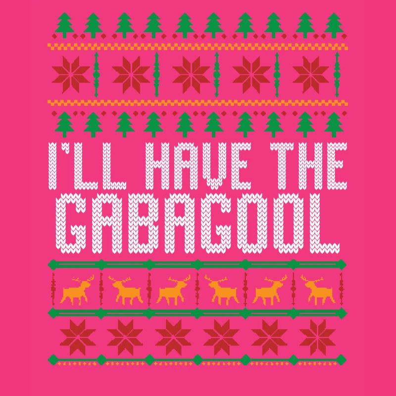 Ich werde den Gabagool-Weihnachtspullover Gabagool