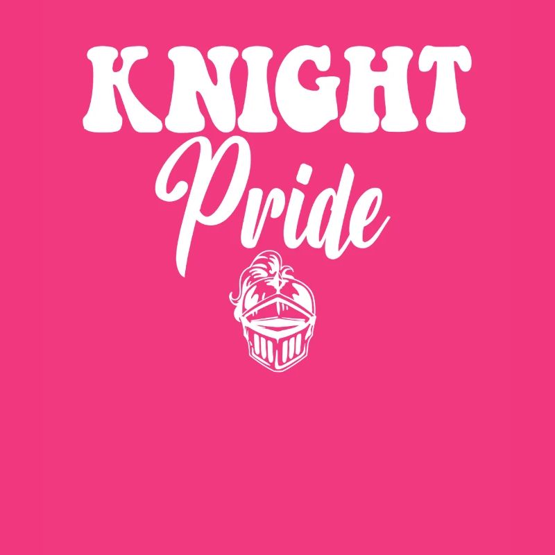 L’équipe sportive des Chevaliers à l’école secondaire Knight Pride