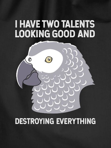 Parrot Grey