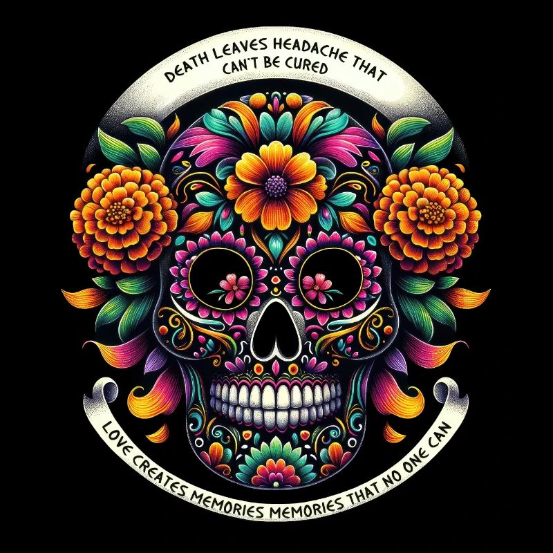 Ewige Ringelblume Calavera