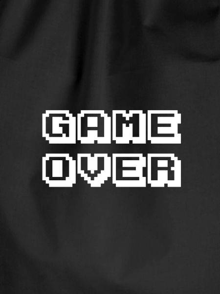 Arcade Game Over white