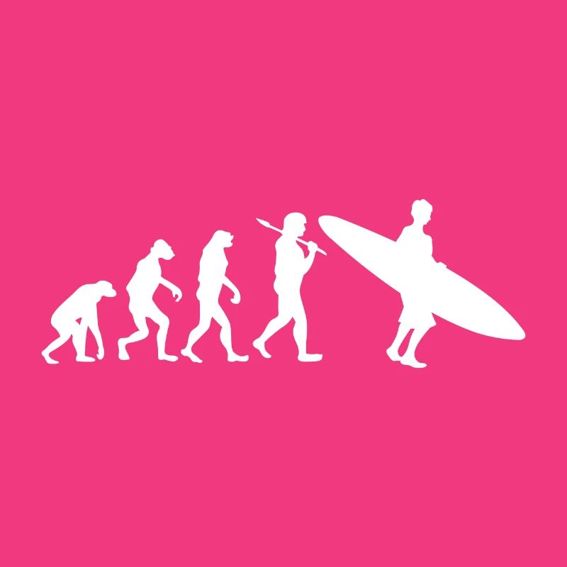 Evolution Surfer surfen Geschenk surfing Sport