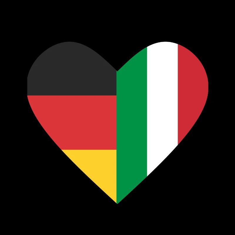 A heart - Germany Italy