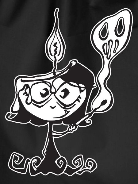 Vampire candle