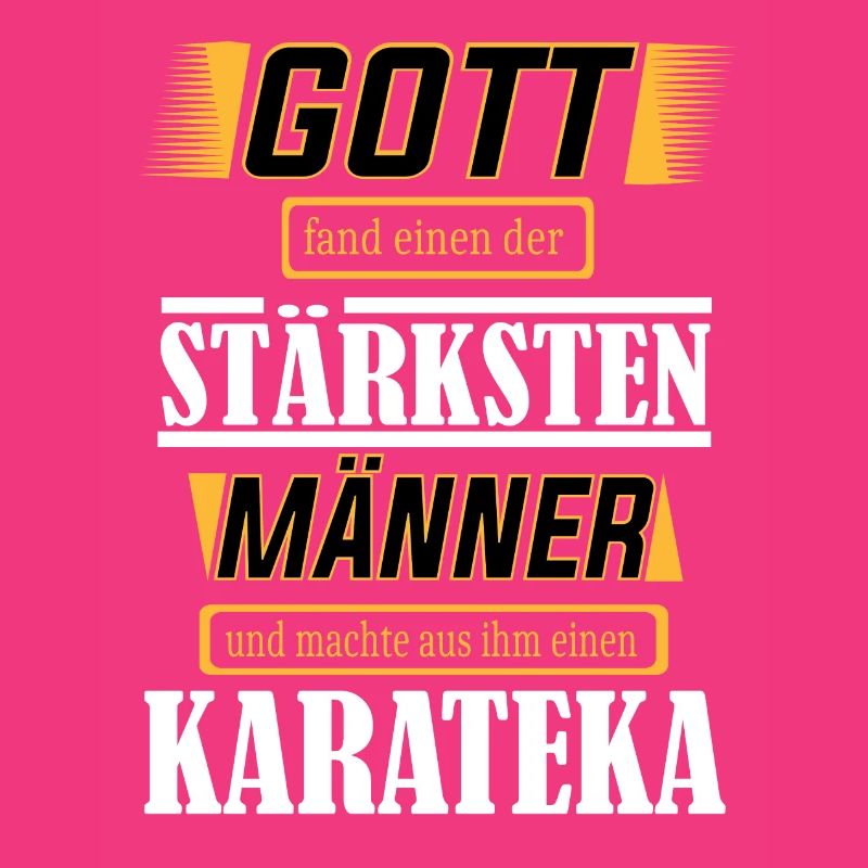 Karateka, einer der stärksten Männer der Welt