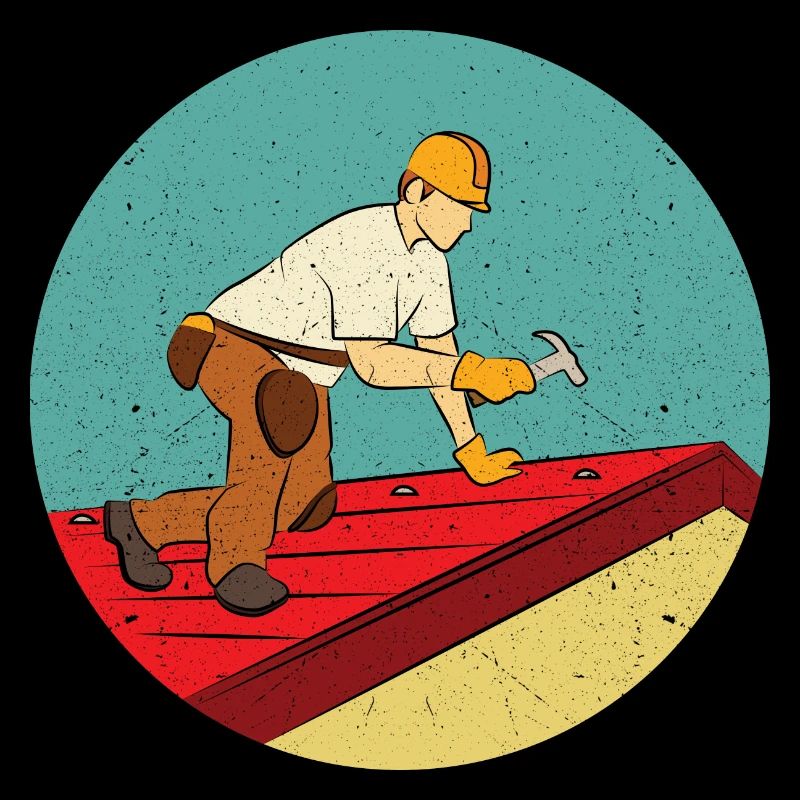 Dachdecker der einzig wahre Handwerker