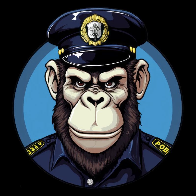 Monkey Policeman