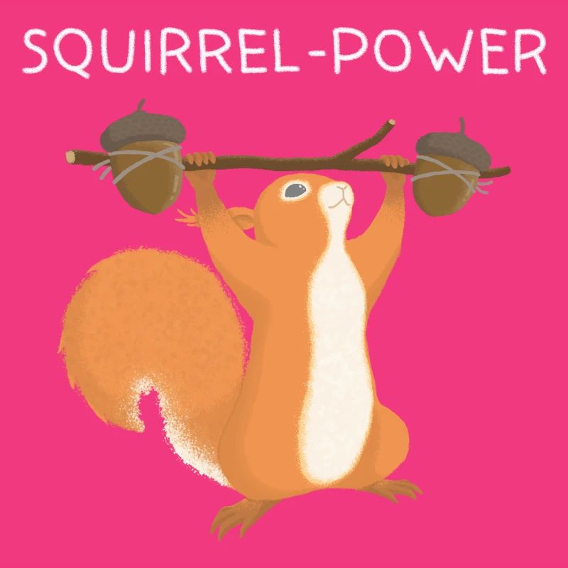 Eichhörnchen Squirrel Power