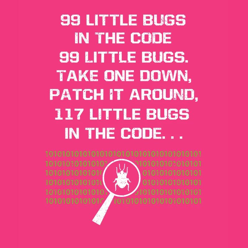 99 petits bugs dans le programme Code Computer Geek