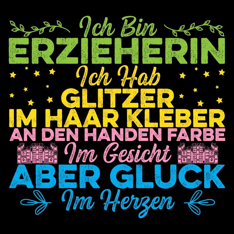 Ich bin Erzieherin im Kindergarten