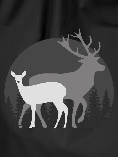 Hunting hunting doe deer