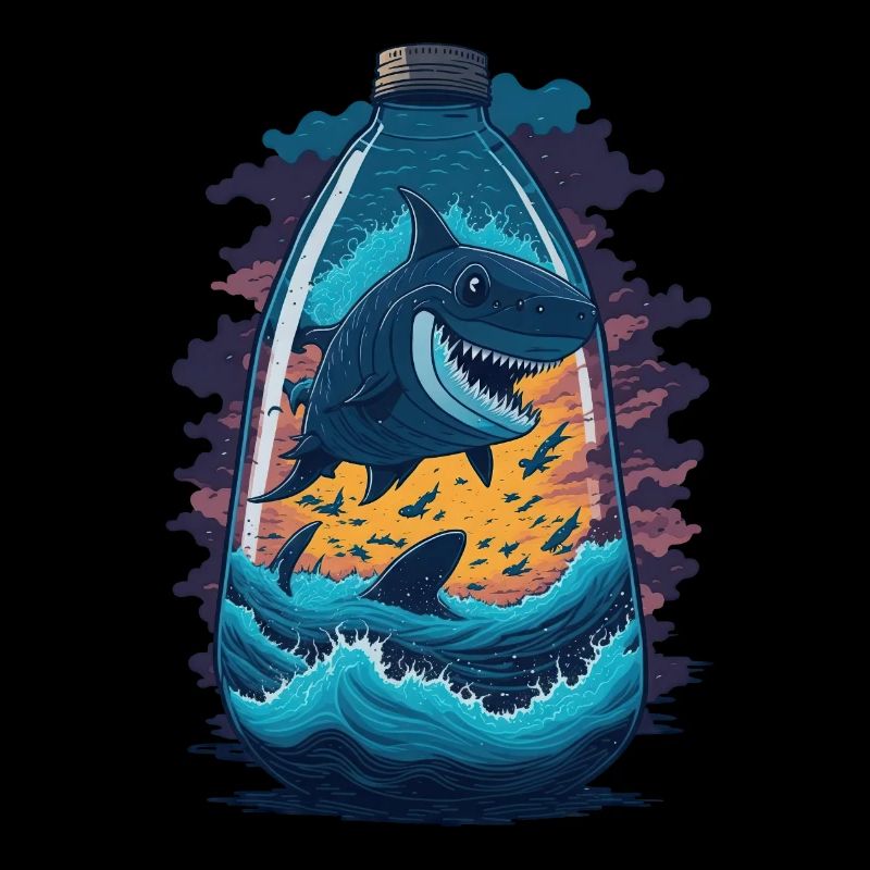 Bouteille de requin