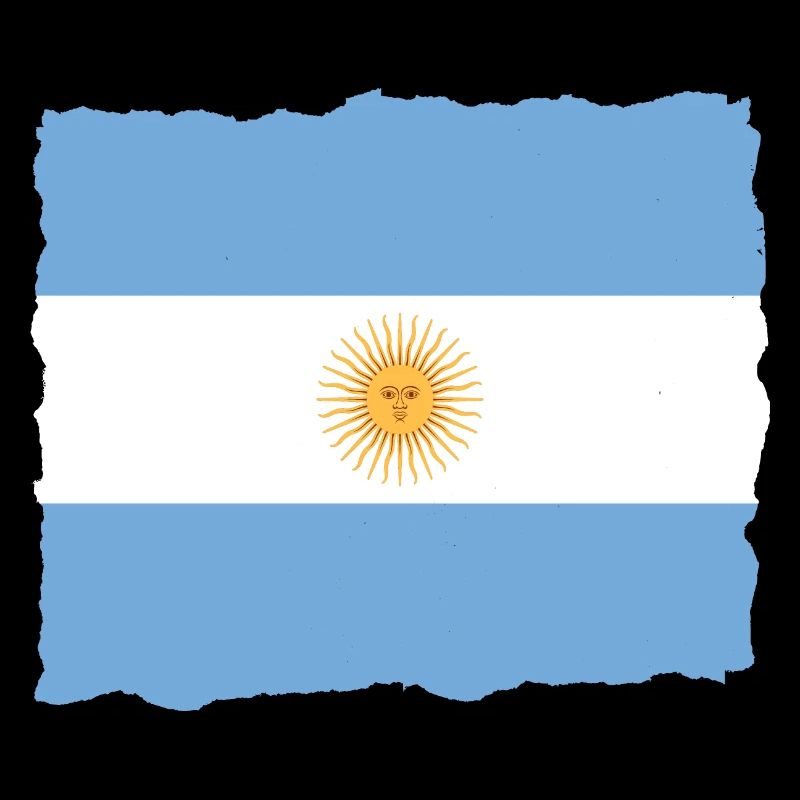 Drapeau de l’Argentine Amérique du Sud Drapeau de l’Argentine