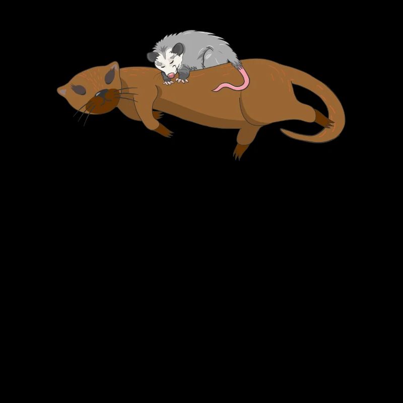 Opossum and Ferret