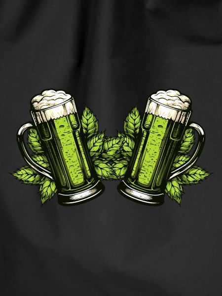 Bierglas Hopfen