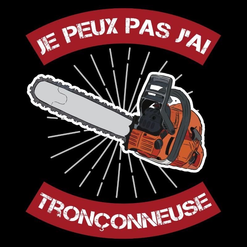 tronçonneuse | cadeau marrant bûcheron