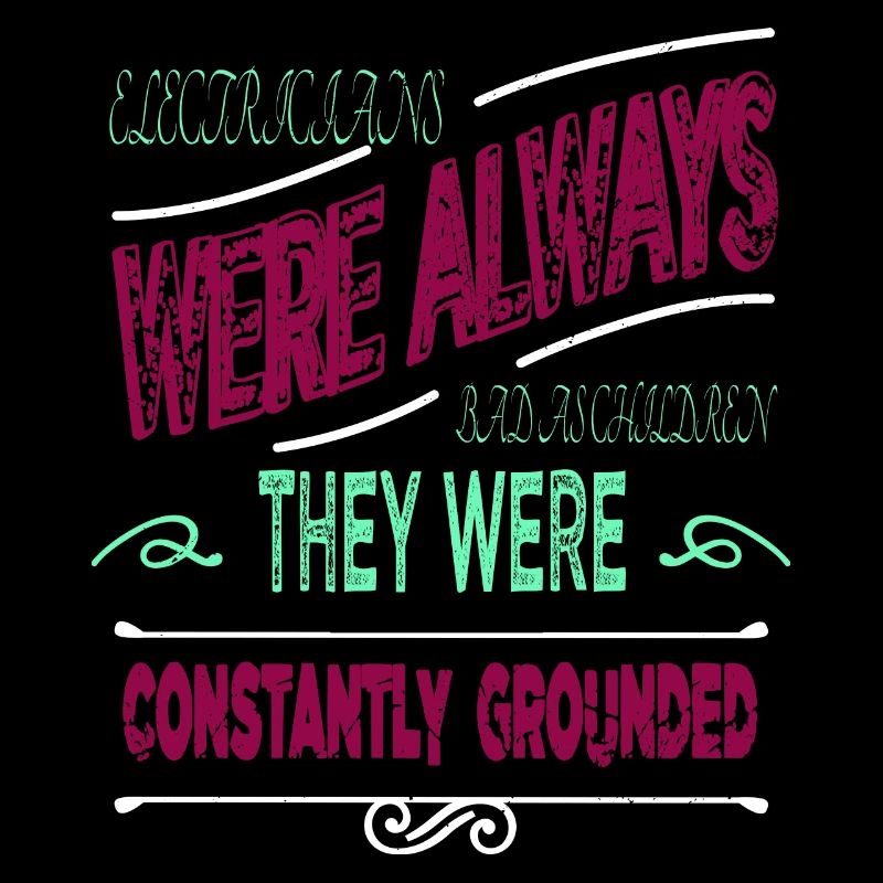 electricians gift caution statement devices