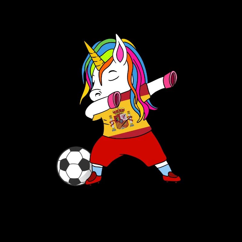 Spain football dabbing gift