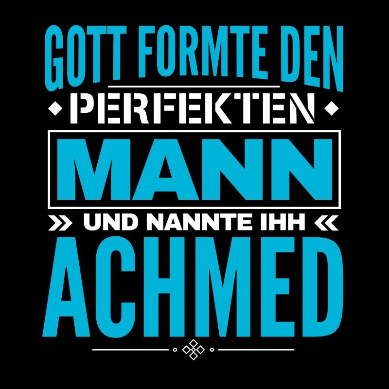 Achmed Name Design