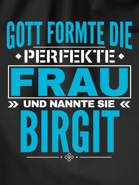 Birgit Name Design