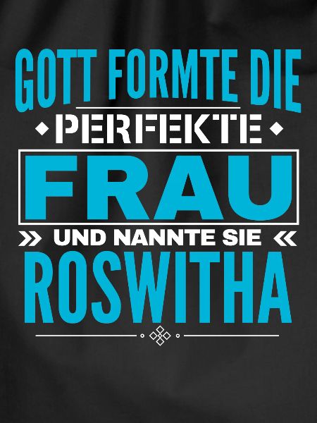 Roswitha Name Design