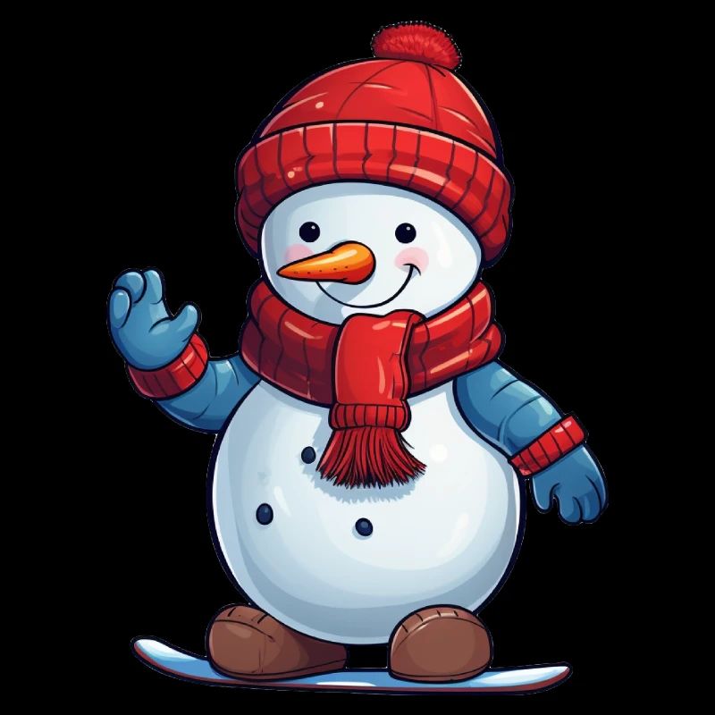 Funny Snowman