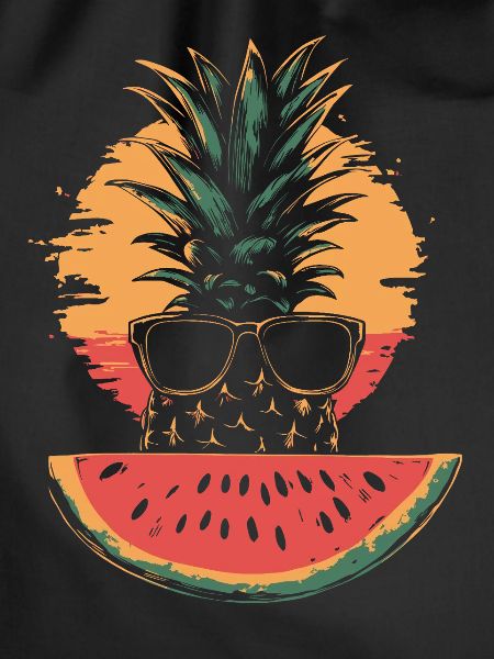 Pineapple and watermelon
