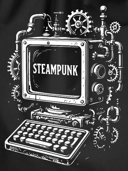 Steampunk Computer Gearwork