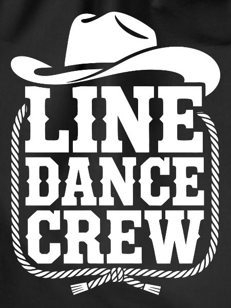Line Dance Crew Western Logo