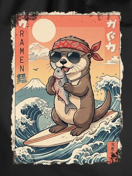 Kawaii Surf Otter