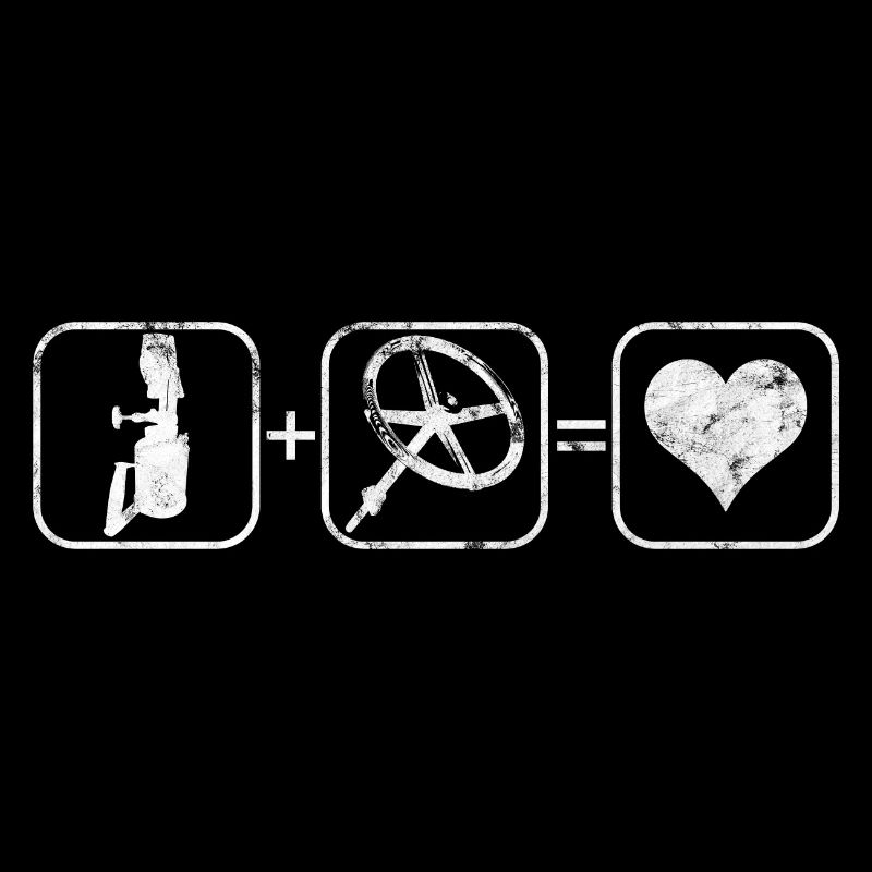 Heating Lamp Plus Steering Wheel Equal Heart
