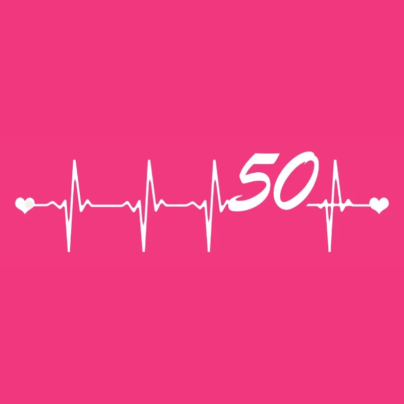 Geburtstag Herzschlag Liebe 50 Geschenk
