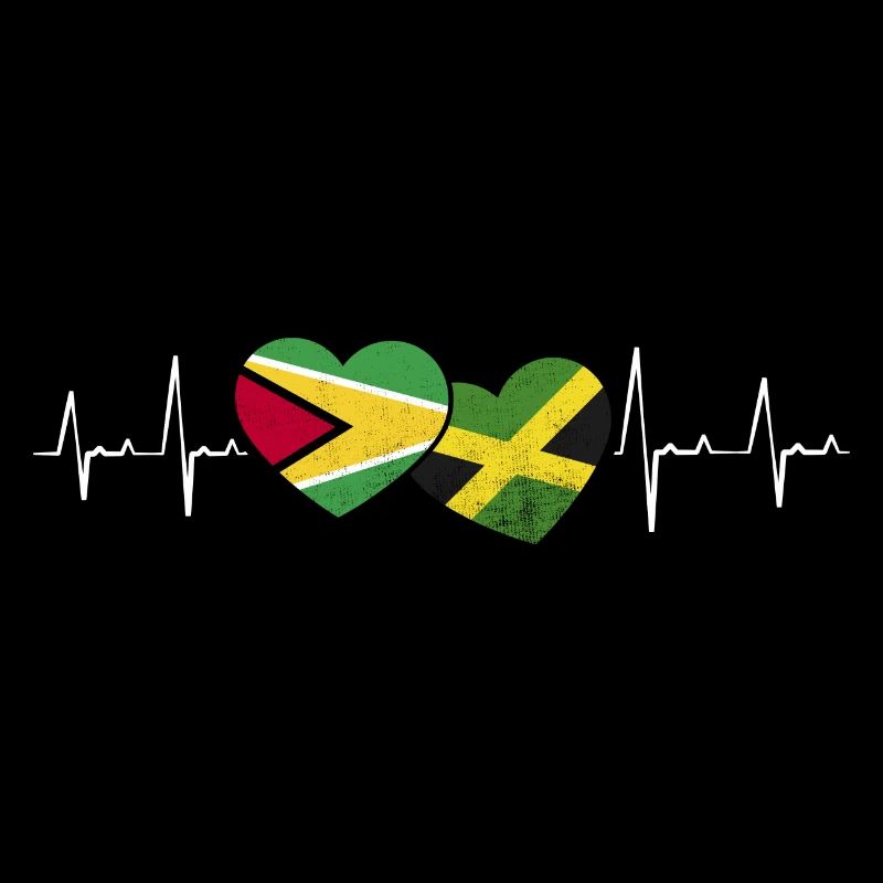 Guyana Flag Guyanais Guyanais