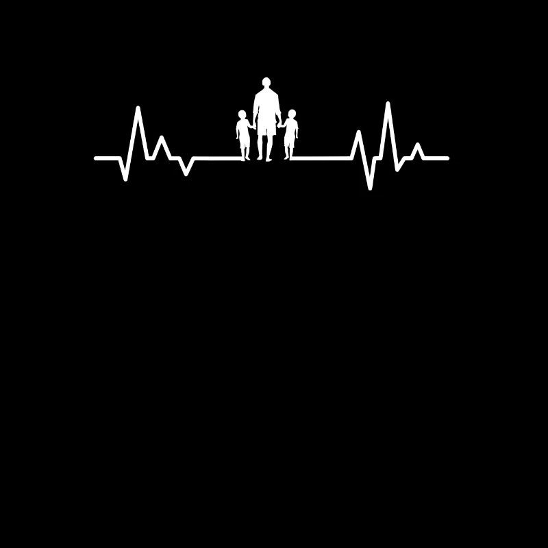 Papa Heartbeat Son Gift Idea Sons